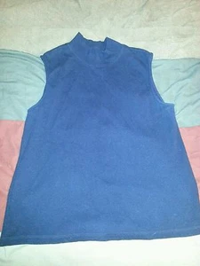 Jennifer Moore Black Large Sleeveless Sweater - Picture 1 of 2