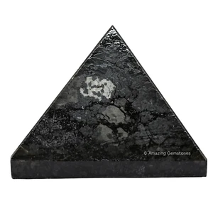 Nuummite Crystal Pyramid Collection - Picture 1 of 9