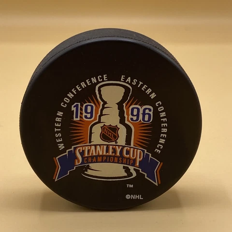 1996 Stanley Cup Championship Hockey Puck Florida Panthers vs Colorado Avalanche Cover