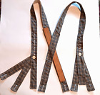 Civil War Suspenders LT &amp; DK BLUE/GRAY Sewn on Period Hand Crank Sewing Machine