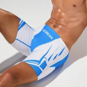 Bañador para hombre Traje de baño Emisión de natación Pantalones cortos de playa Traje de baño Pantalones de surf - Imagen 1 de 18