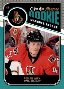 2011-12 O-Pee-Chee Marquee Rookie Roman Wick Rookie #565