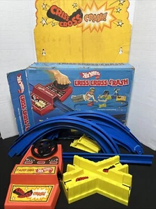 Vintage 1978 Mattel Hot Wheels Criss Cross Crash Track Set #2945 Incomplete Box - Picture 1 of 10