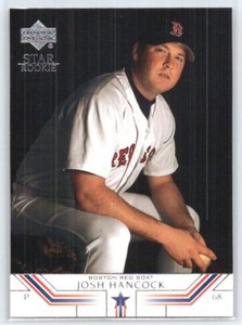 2002 Upper Deck Josh Hancock #538  SR, RC Rookie   Boston Red Sox