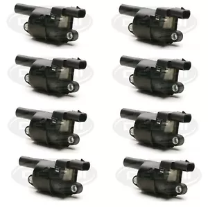 Set of 8 Delphi Direct Ignition Coils for Buick Cadillac Chevy Hummer Saab V8 - Picture 1 of 1