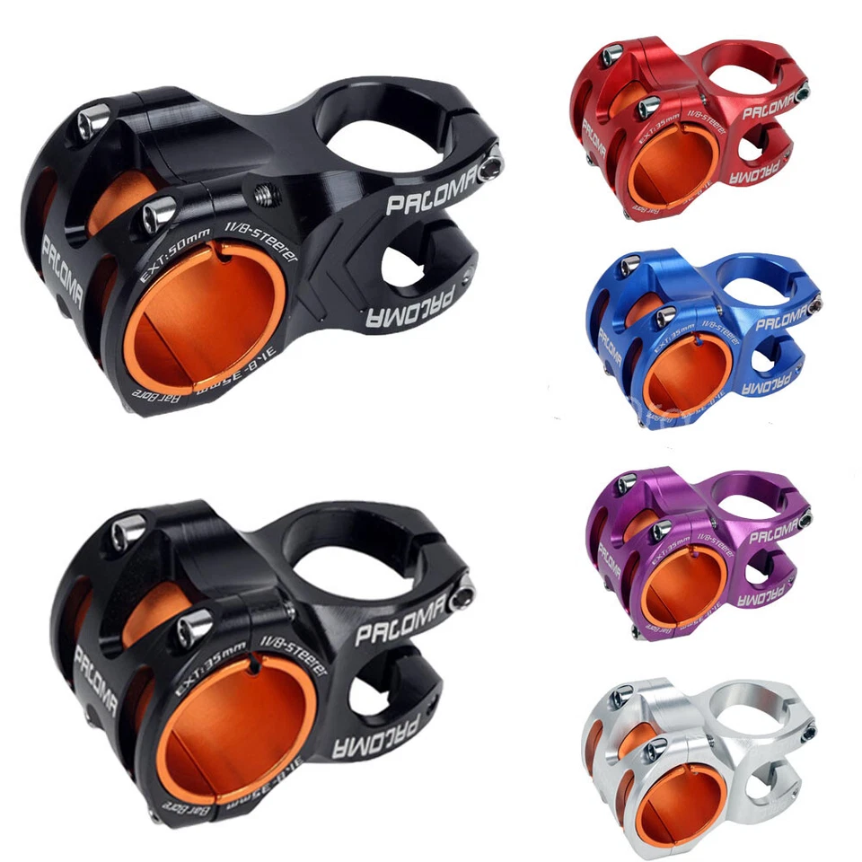 Mountain Bike Handlebar Stem Aluminum Alloy MTB Bicycle Stem Riser 31.8*35/50mm - Image 1 of 4