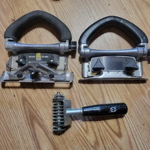 3 Carpet Tools VINTAGE ORCON 3.50" Seam Roller Tool & 2 Adjustable Seam Cutters - Picture 1 of 7