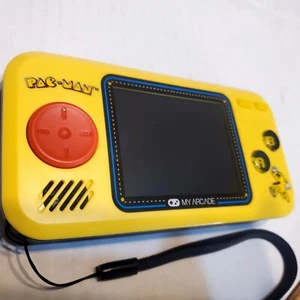 My Arcade Pac-Man Game Pocket Player Handheld  Console 3 Yellow Tested  - Picture 1 of 16