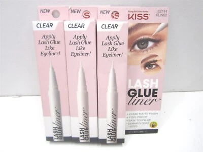 Kiss 0.03fl oz Clear Lash Glueliner for Strip Lashes and Lash Clusters - Qty 3 - Image 1 of 3