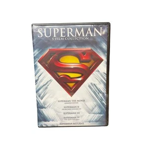 Superman 1 2 3 4 5-Film Collection DVD 5-Disk Movie Set I II III IV V Returns DC - Picture 1 of 2