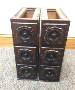 Antique Singer  Sewing Machine  6 Drawers & Racks, Ornate - Picture 1 of 7