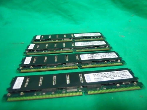 IBM 4x 1GB PC2100 Server Memory 09N4308 - Image 1 of 1