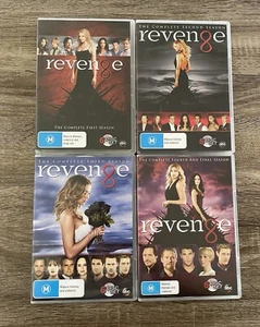 Revenge Complete Series Seasons 1 - 4 DVDs Region 4 Emily Vankamp GUC FREE POST - Picture 1 of 6
