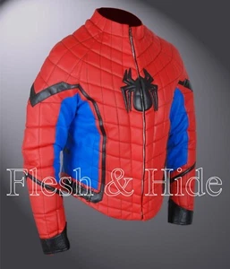 Kid's Spiderman Homecoming Peter Parker Tom Holland Spider-Man Webbing Jacket - Picture 1 of 7