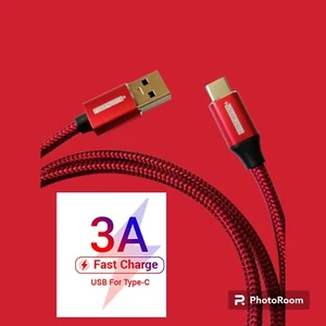 Fastronics Type C Cable For Samsung S8 S9 S10+ S20+ Charging Fast Charger Phone - Picture 1 of 2