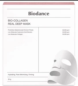 Bio-Collagen Real Deep Mask, Hydrating Overnight Mask, Pore Minimizing, Elastici - Picture 1 of 3