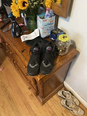 Aqua 8 Air Jordan Youth 7.5 - Image 1 of 3