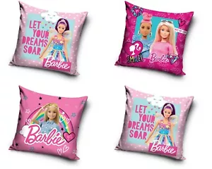 BARBIE Kissen mit Füllung Dekokissen-Zerkissen-40x40-cm - Bild 1 von 5