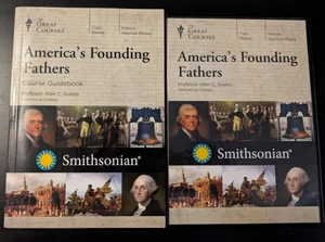 Great Courses America's Founding Fathers DVDs & Guidebook~History~Homeschool - Foto 1 di 4