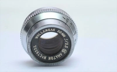 Leitz Wollensak 50mm F/3.5 Amaton Lens Screw Mount - Image 1 of 3