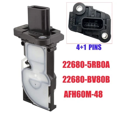 Mass Air Flow MAF Sensor 22680-5RB0A for Nissan Kicks Maxima Versa INFINITI QX60 - Image 1 of 4