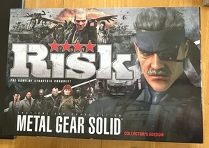 Risk Metal Gear Solid Collectors Edition 2011 USAOPOLY Board Game Strategy - Picture 1 of 9