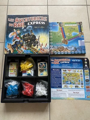 Jeu De Société Plateau: Les Aventuriers Du Rail Express - Days Of Wonder Complet - Photo 1/4