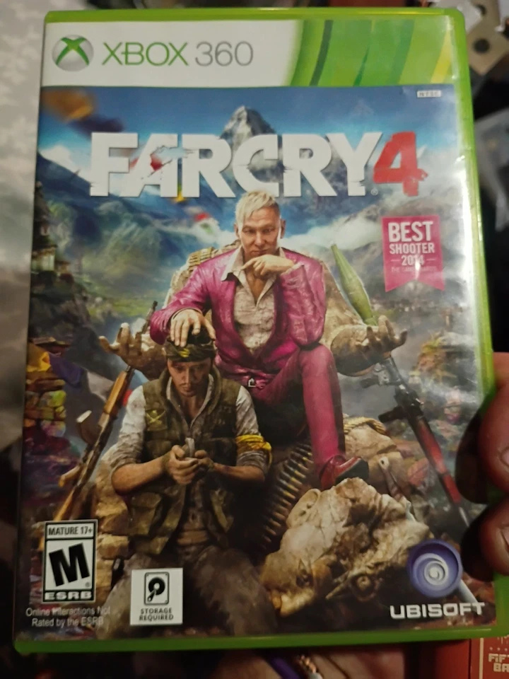 Disco Far Cry 4 Microsoft Xbox 360 solo probado y funcionando Foto 1 de 1