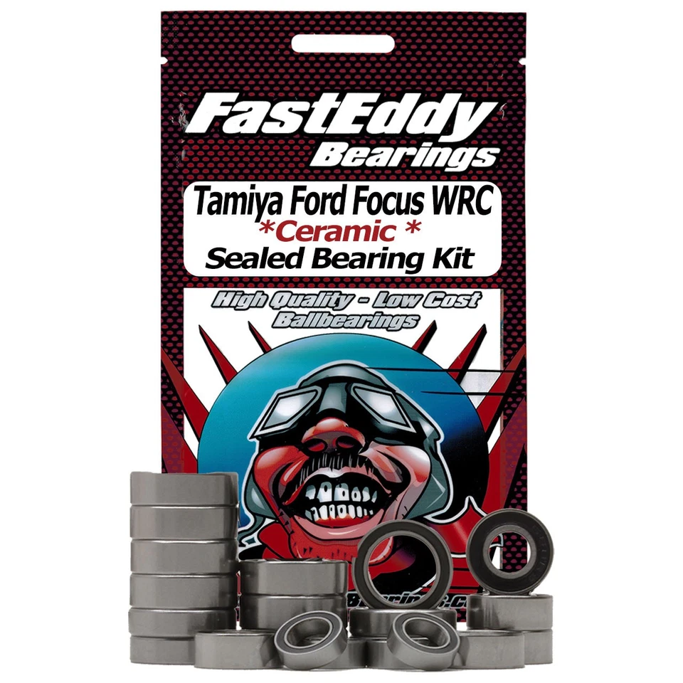 Tamiya Ford Focus WRC TL-01 Ceramic Rubber Sealed Bearing Kit - Photo 1/1