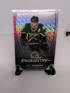 2023-24 Sp Authentic - Pageantry Mike Modano #P-54 Red - Picture 1 of 10