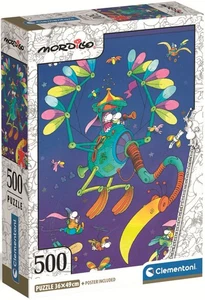 NEU Clementoni Puzzle 500 Teile Mordillo Die Reise - Bild 1 von 2