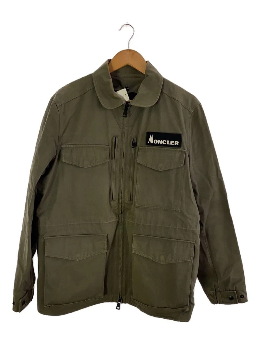 ジャケット・アウター MONCLER M-45 Military Nylon Jacket MONCLER BERTRAND M-65 Field Military Jacket Stow Hood Strap Logo