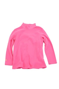 Dudley Stephens Girls Turtleneck Long Sleeve Pullover Sweatshirt Pink Size 12 - Picture 1 of 6
