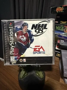 NHL 98 Ps1 Black Label New Sealed - Picture 1 of 4
