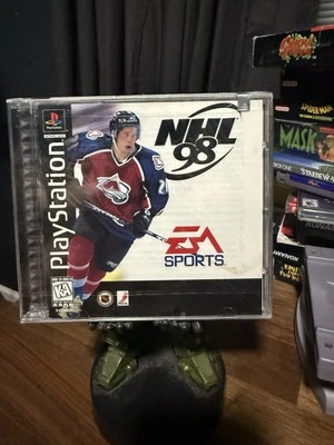 NHL 98 Ps1 Black Label New Sealed - Image 1 of 4
