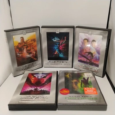 Star Trek Special Collector’s Edition 5 Movie DVD Bundle Lot - 10 Disc - Image 1 of 4