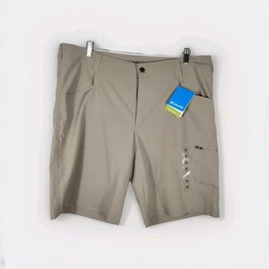 Columbia NWT Men's Omni-Shade Shorts Size 40 Waist 10in Inseam Kahki Color - Picture 1 of 4