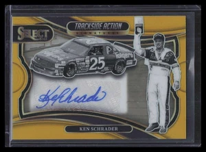 Select Trackside Action Signatures Prizms Gold 26 2025 Ken Schrader automático 4/10 - Imagen 1 de 2