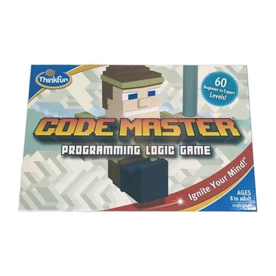 ThinkFun Code Master Programming Logic Game COMPLETE STEM Ages 8 60 Levels - Image 1 of 4