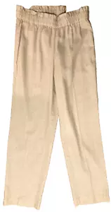 Nine West womens High Rise Wide Leg linen blend pants NWT preppy summer beach - Picture 1 of 10