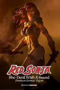 Red Sonja She-Devil with a Sword Exclusive Premium Format Figure Sideshow USED - Picture 1 of 13