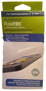 PureGear PURETEK Roll-on Screen Protector for Samsung Galaxy S5 Mini - Clear - Picture 1 of 4