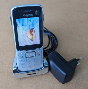 Gigaset SL450HX Mobilteil mit Ladeschale mit Netzteil. SL 450 HX - Bild 1 von 5