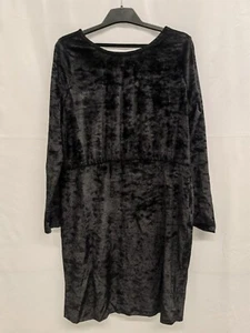 Damen Kleid Samtkleid Partykleid Cocktailkleid Minikleid schwarz RAINBOW Größe L - Bild 1 von 1