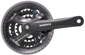 Shimano Acera FC-M361 170mm 42/32/22T Chain Guard Crankset Black - Picture 1 of 1