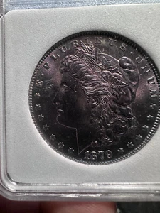 Dólar de plata Morgan 1879-S $1 en elección lote en tono BU #864 - Imagen 1 de 6