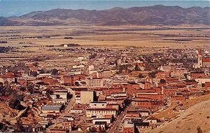 Cartolina panoramica Birdseye View of Helena, Montana, State Capital - Foto 1 di 1