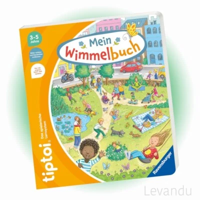 RAVENSBURGER tiptoi® Buch - Mein Wimmelbuch - Pappbilderbuch - NEU - Bild 1 von 4