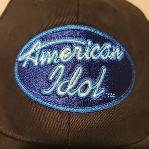 Cappello berretto American Idol nero cotone gancio/anello strapback  - Foto 1 di 11