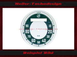 Tachoscheibe Zifferblatt für Piaggio Vespa Hoffmann 125 HA bis HB VDO - Picture 1 of 1